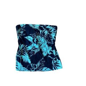 NWOT, BeachHouse Womens Swim suit tankini top, size 12, Strapless, Tie Back